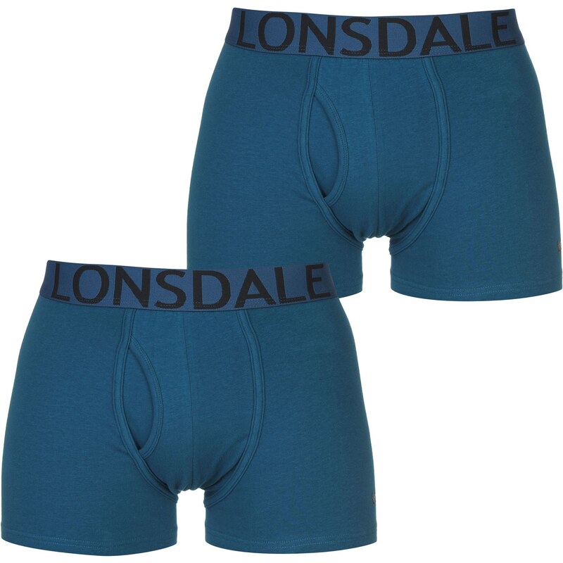 Boxerky Lonsdale 2 Pack Moroccan Blue