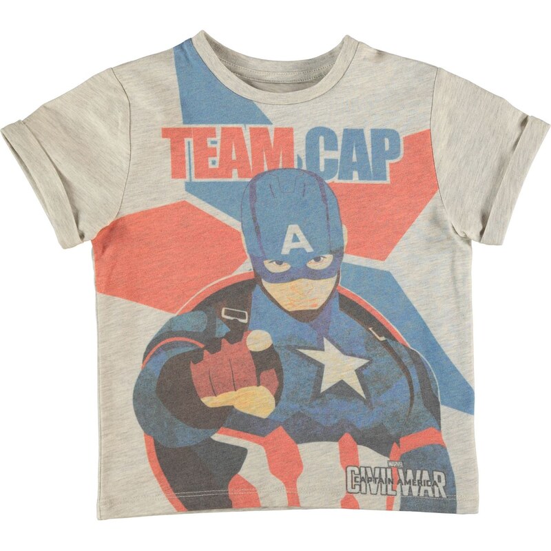 Marvel Civil War T Shirt Infant Boys, captain america