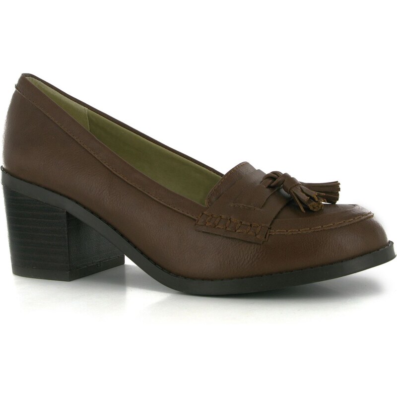 Miso Tilly Ladies Loafers, tan pu