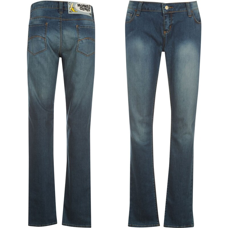 Monkee Genes Skinny Jeans Mens, bamboo wash