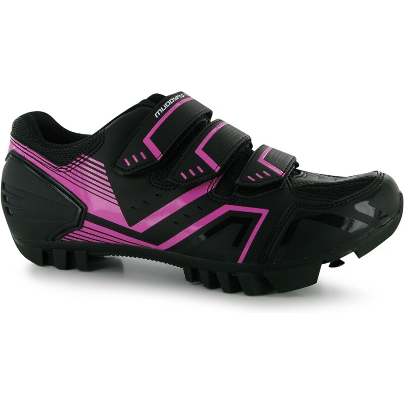 Muddyfox MTB100 Ladies Cycling Shoe, black/pink