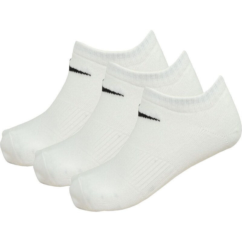 Nike 3 Pack No Show Mens Socks, white