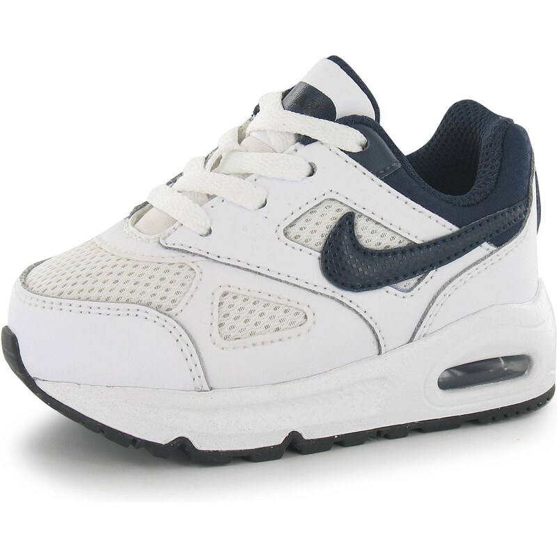 Nike Air Max Ivo Infants Trainers, white/navy