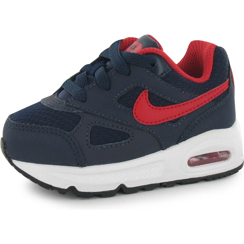 Nike Air Max Ivo Trainers Infant Boys, navy/red
