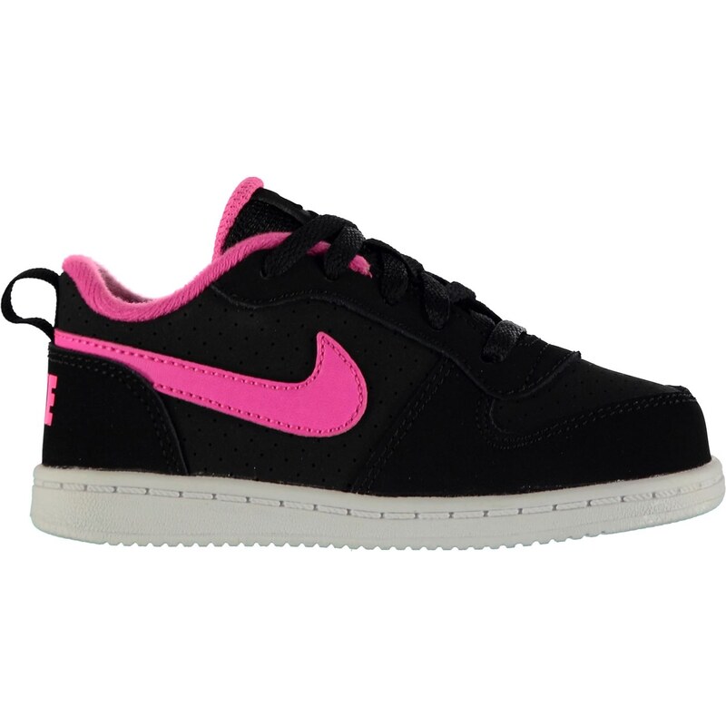 Nike Court Borough Girls Trainers, black/pink