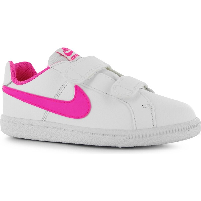 Nike Court Royale Infant Girls Trainers, white/pink