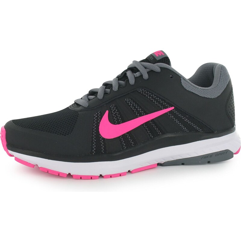 Nike Dart 12 Ladies Trainers, black/pink