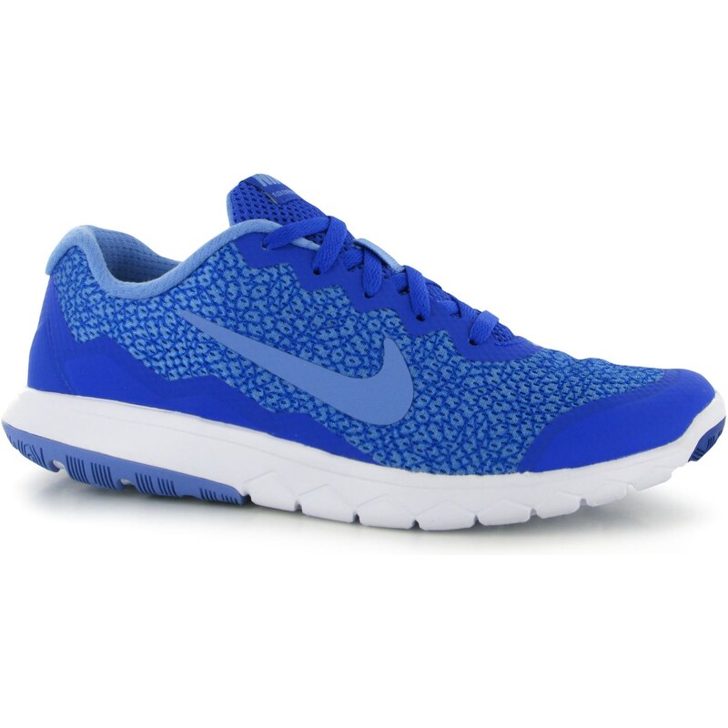 Nike Flex Experience Print Running Shoes Womens, blue/blue