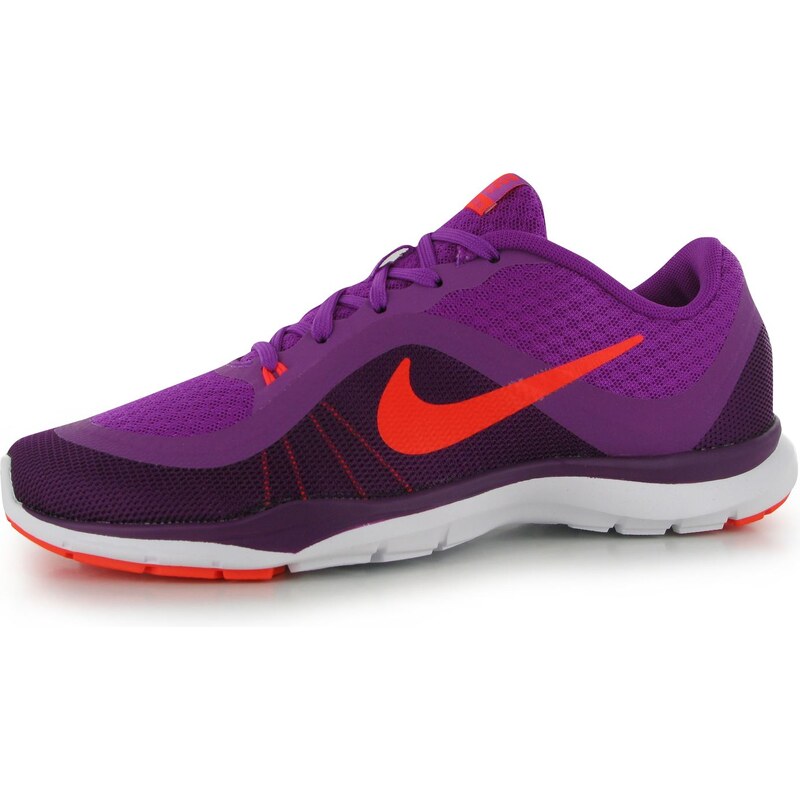 Nike Flex Trainer 6 Ladies Trainers, hypviolet/red