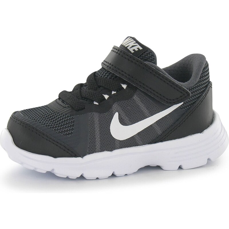 Nike Fusion X 2 Infant Boys Running Shoes, black/white/gry