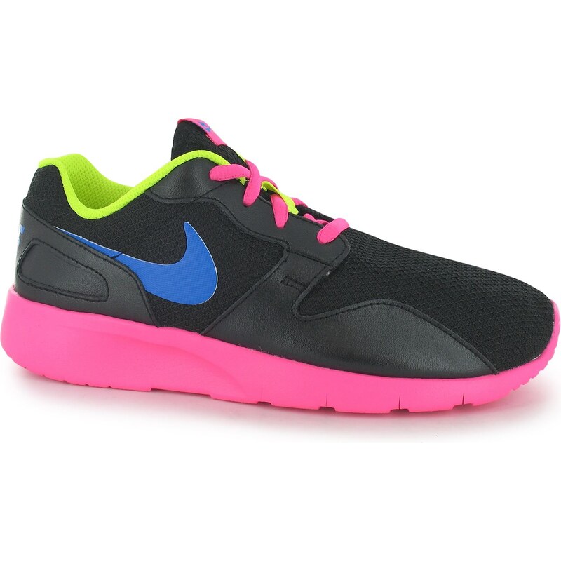Nike Kaishi Junior Girls Trainers, black/blue/pink