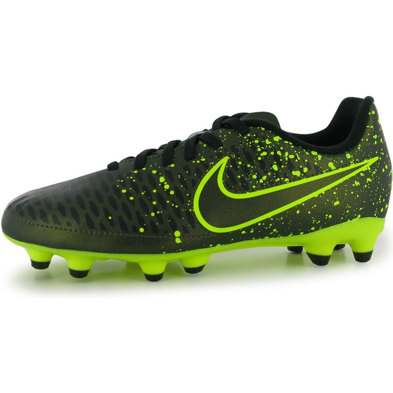 Nike Magista Onda Childrens FG Football Boots, dk citron/volt