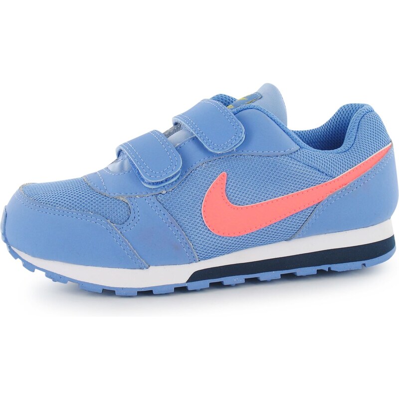 Nike MD Runner 2 Infant Girls Trainers, blue/mango