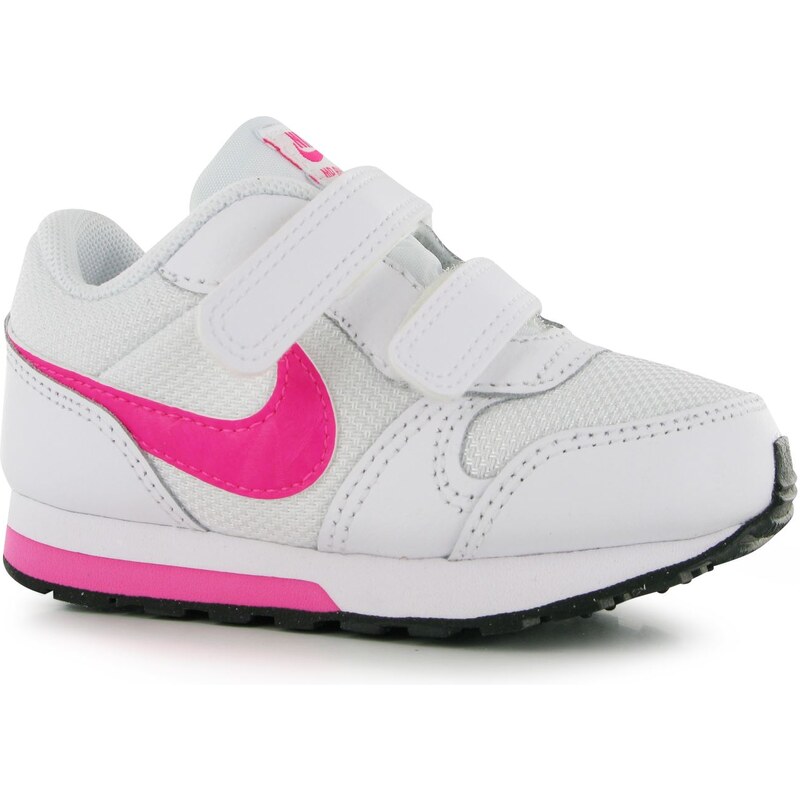 Nike MD Runner 2 Infant Girls Trainers, white/pink