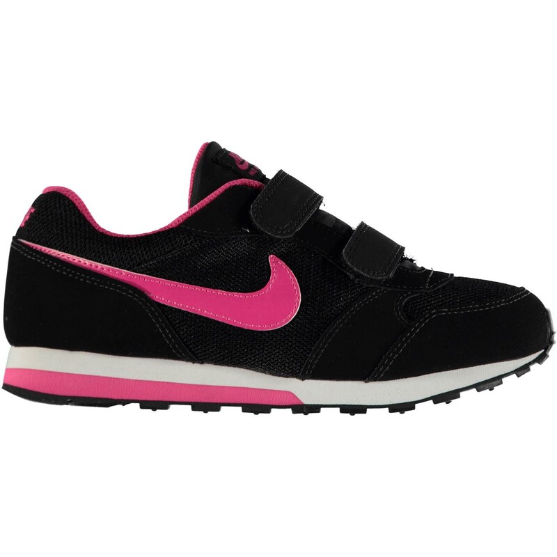 Nike MD Runner 2 Trainers Girls, black/pink
