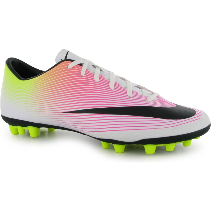 Nike Mercurial Victory V Astro Turf Football Boots Mens, white/blk/