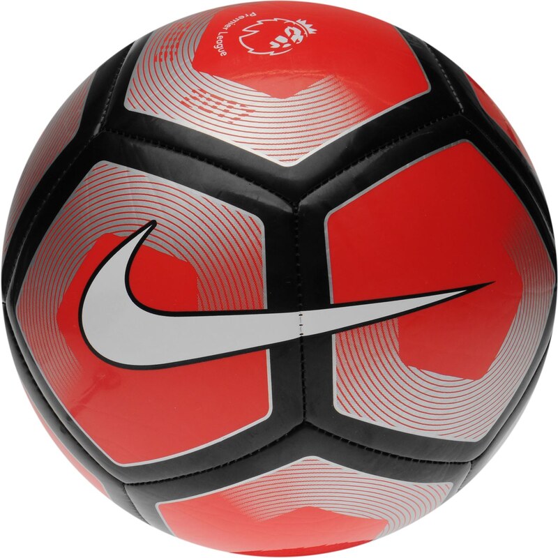 Nike Pitch Football, red/silver
