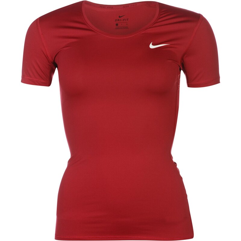 Nike Pro Training Top Ladies, red