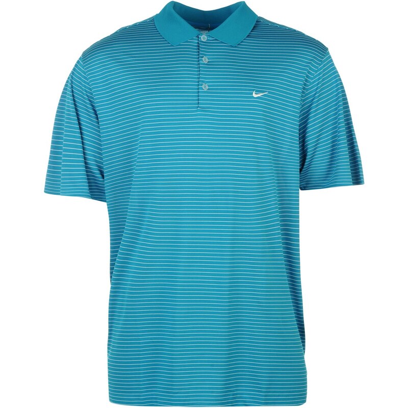 Nike Victory Stripe Golf Polo Mens, light blue