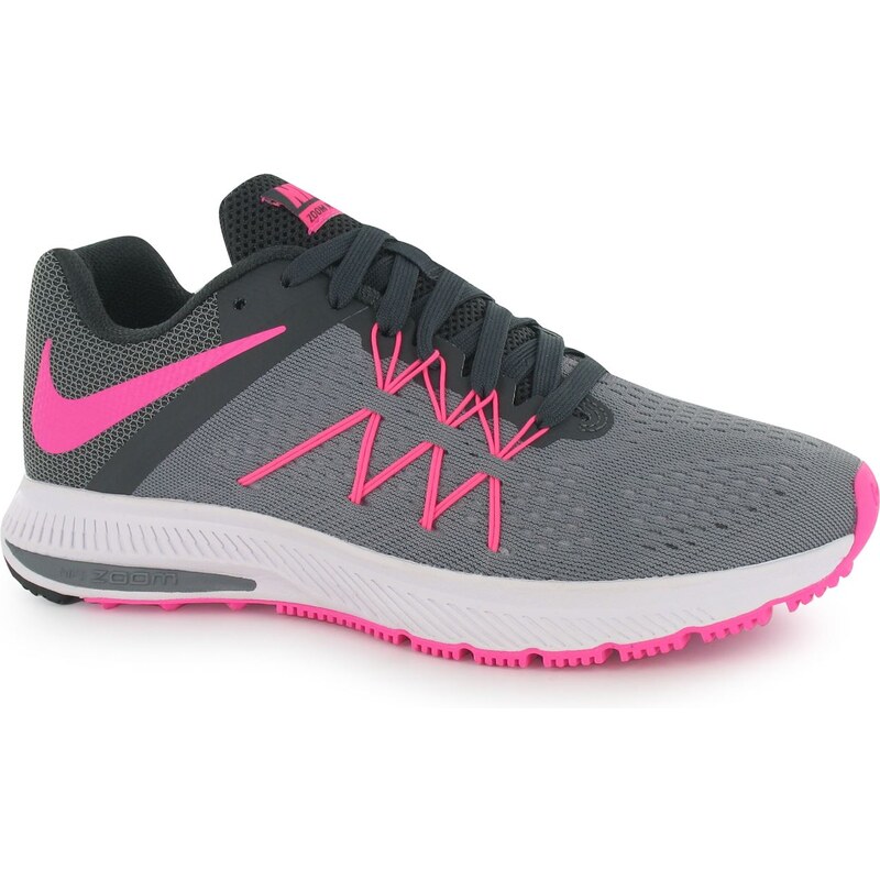 Běžecká obuv Nike Zoom Winflo 3 dám. šedá/růžová