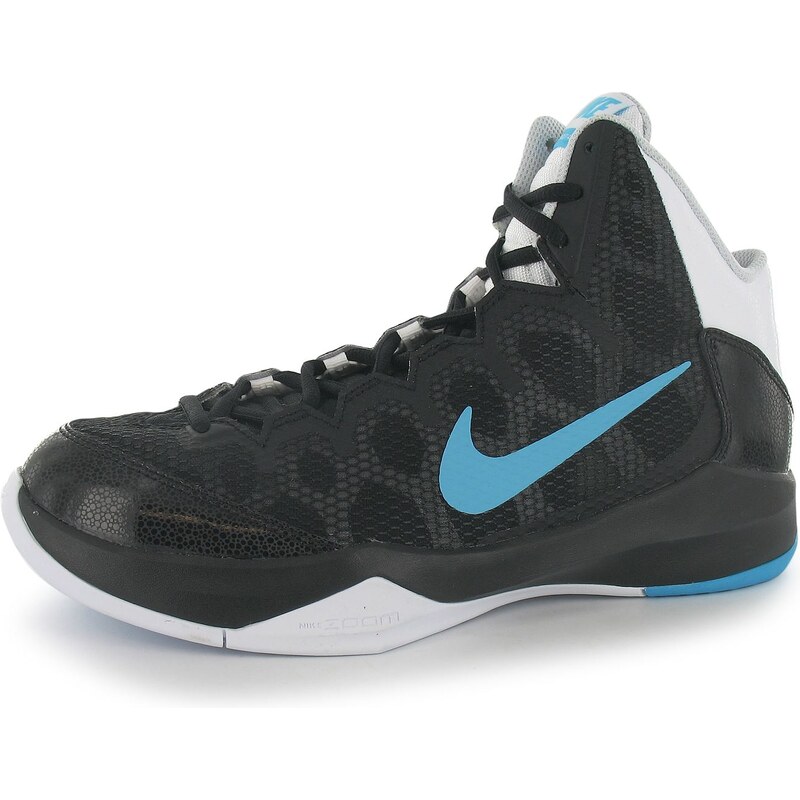 Nike Zoom WithoutDoubt Mens Basketball Trainers, black/blue/wht