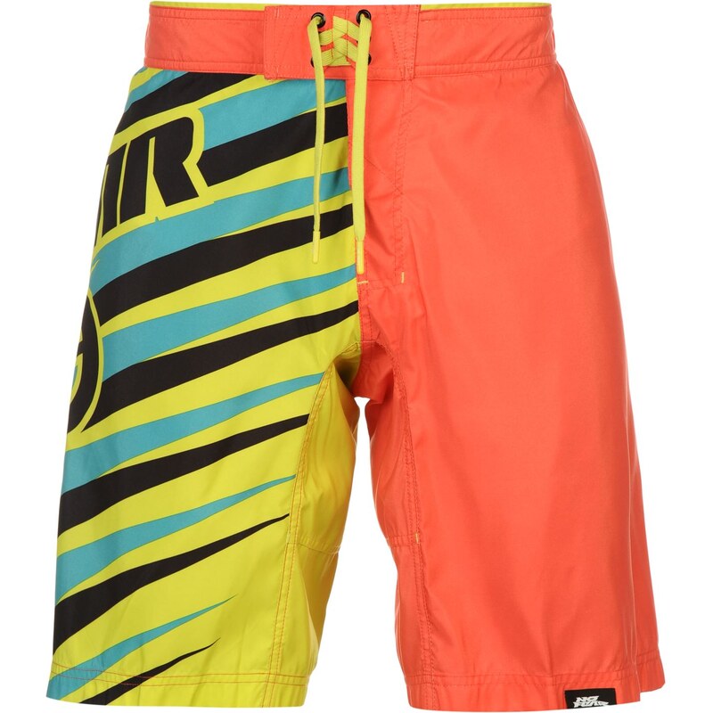 No Fear Board Shorts Mens, orange stripes