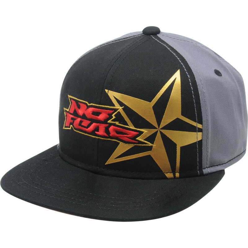 No Fear Star Gleam Junior Cap, black/gold