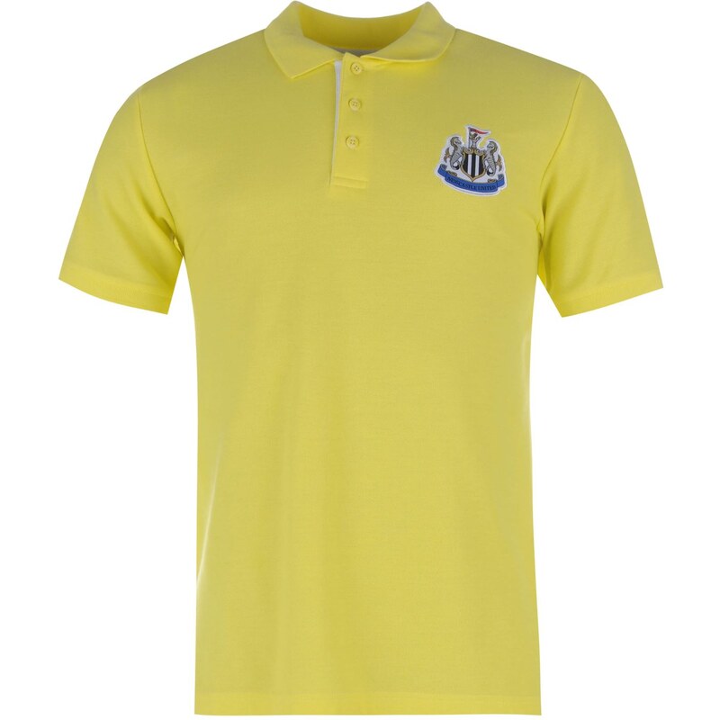 NUFC United FC Core Polo Shirt Mens, yellow