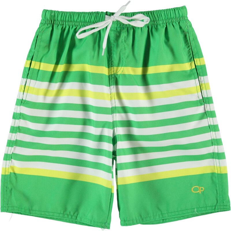 Ocean Pacific Block Stripe Shorts Junior Boys, stripe 2