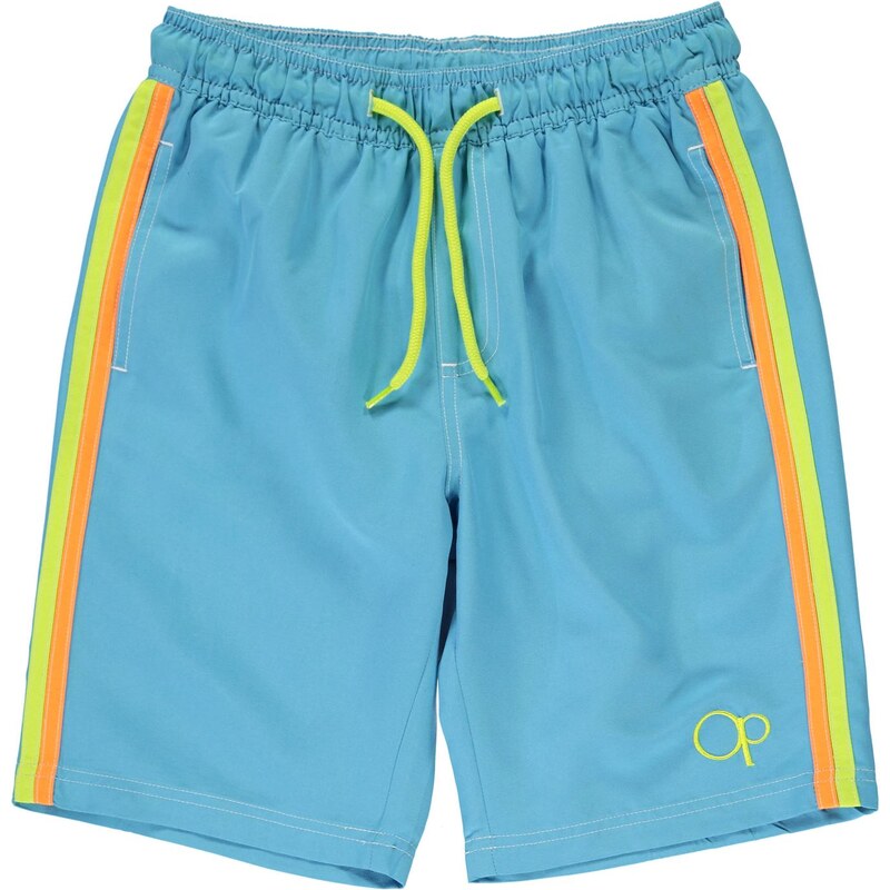 Ocean Pacific Plain Swim Shorts dětské Boys Turquoise