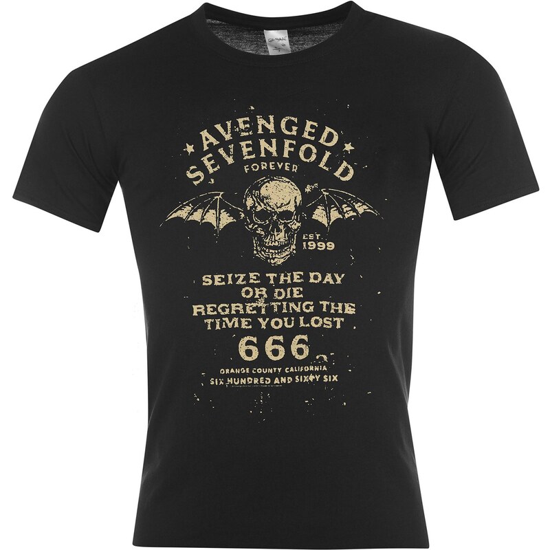 Official Avenged Sevenfold (A7X) T Shirt, seize the day