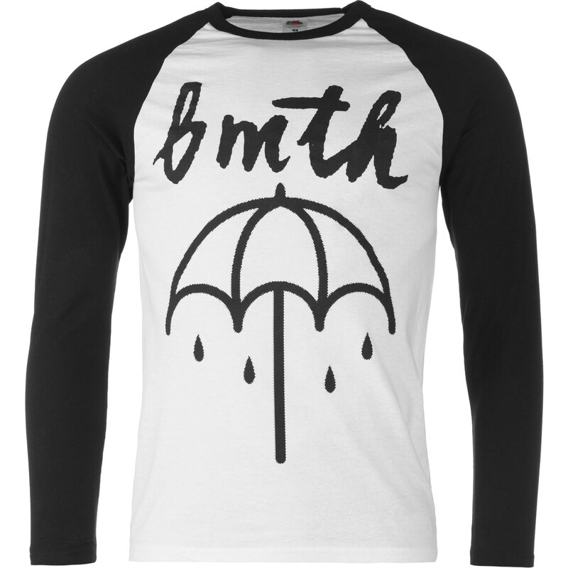 Official Bring Me The Horizon BMTH Long Sleeve Mens, umbrella logo
