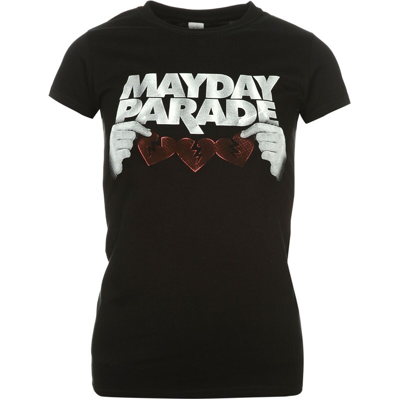 Official Mayday Parade T Shirt, skinny heart