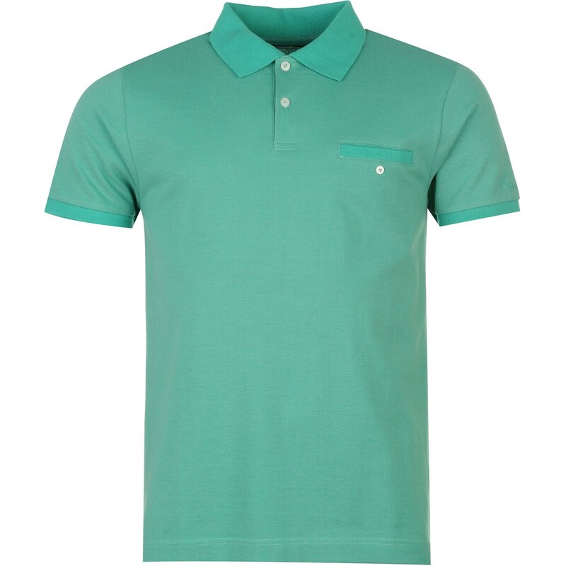 Pierre Cardin Washed Polo Shirt Mens, mint