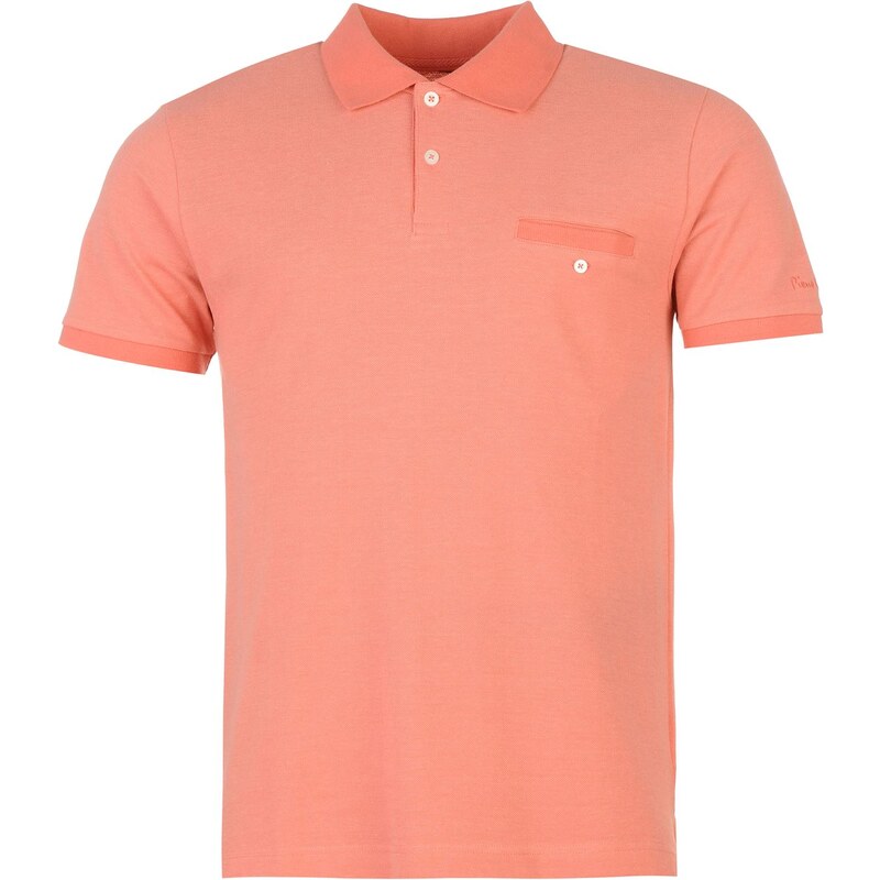 Pierre Cardin Washed Polo Shirt Mens, pink