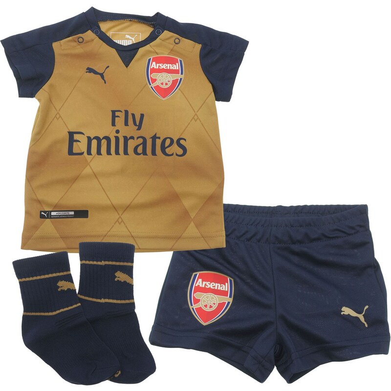 Puma Arsenal Away Kit 2015 2016 Baby, navy/gold