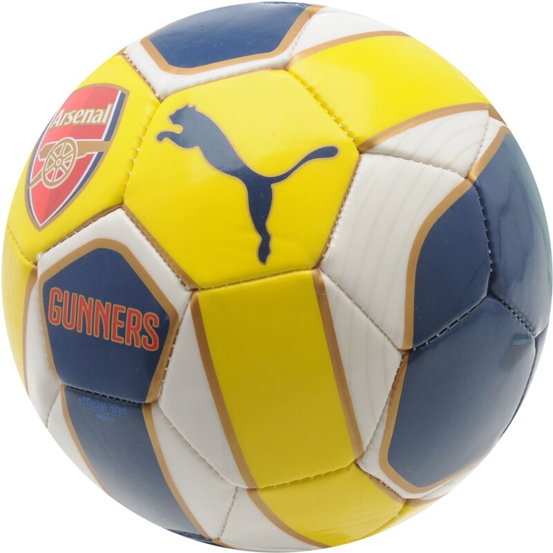 Puma Arsenal Fan Ball, blue/yellow/white