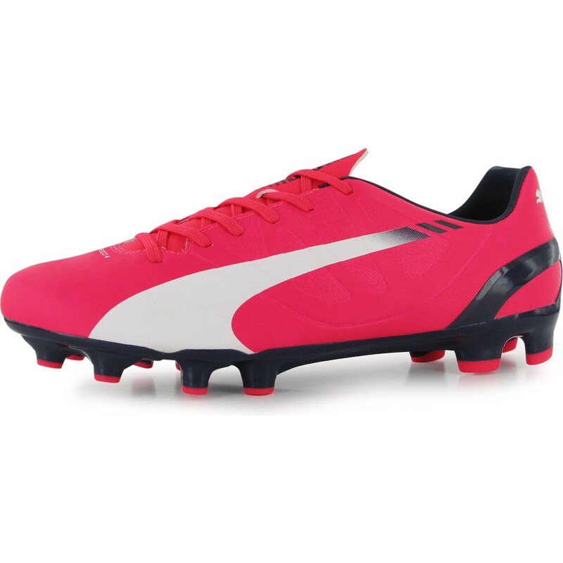 Puma evoSpeed 4.3 FG Mens Football Boots, bright plasma