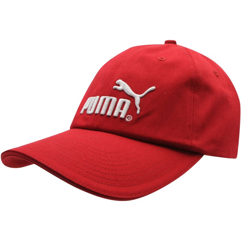 Puma logo pánské Cap Red/White