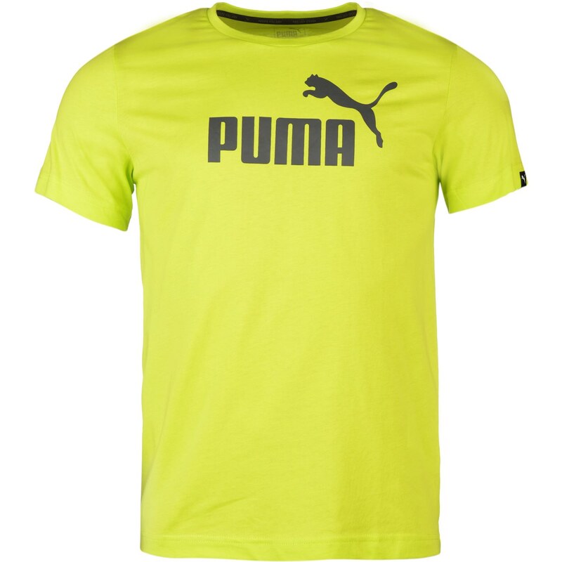 Triko pánské Puma No 1 Lime Punch