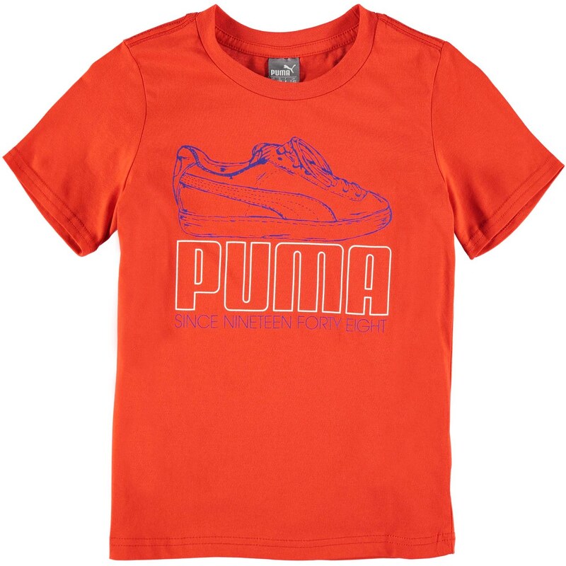 Puma Trainer QT T Shirt Junior Boys, red