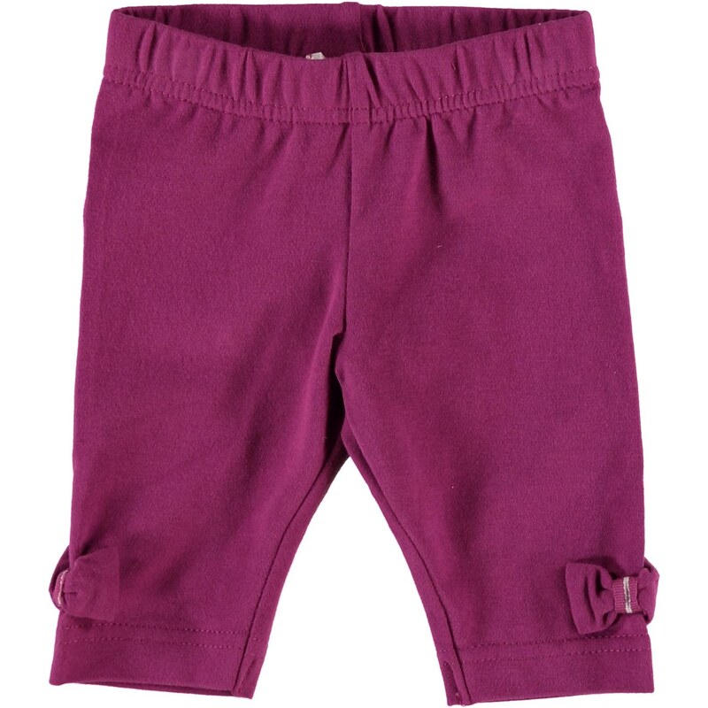 Pumpkin Patch Patch Leg Bow three quarter Trousers Baby Girls, grape juice