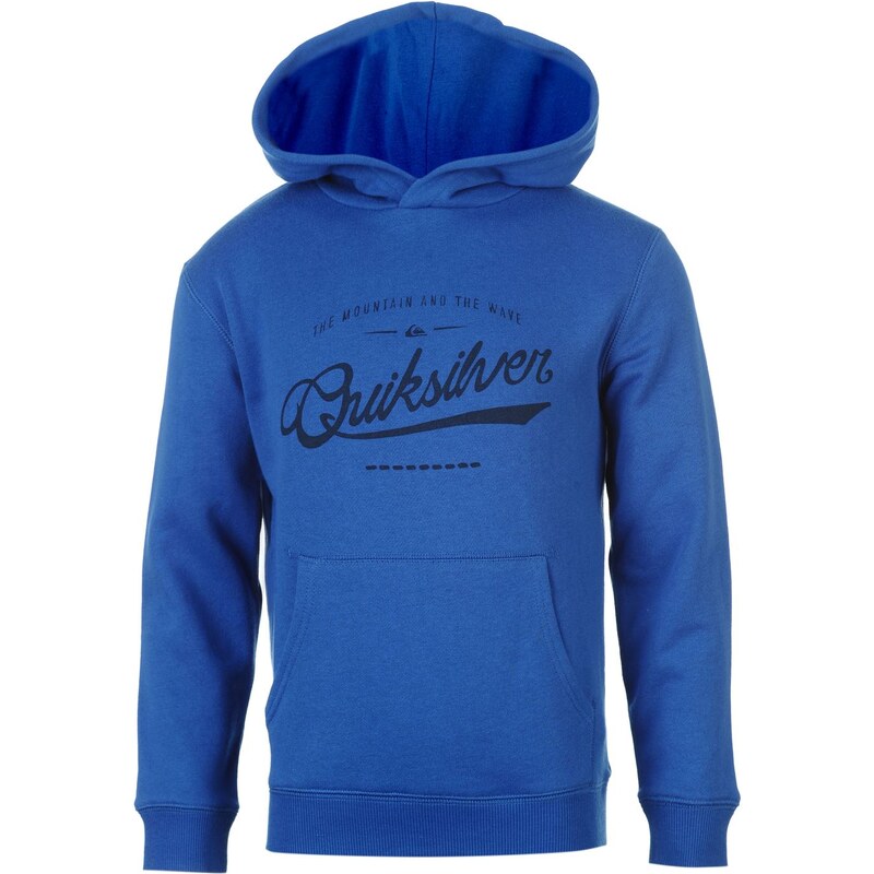 Quiksilver Crime Wave Ribbed Hoody, blue