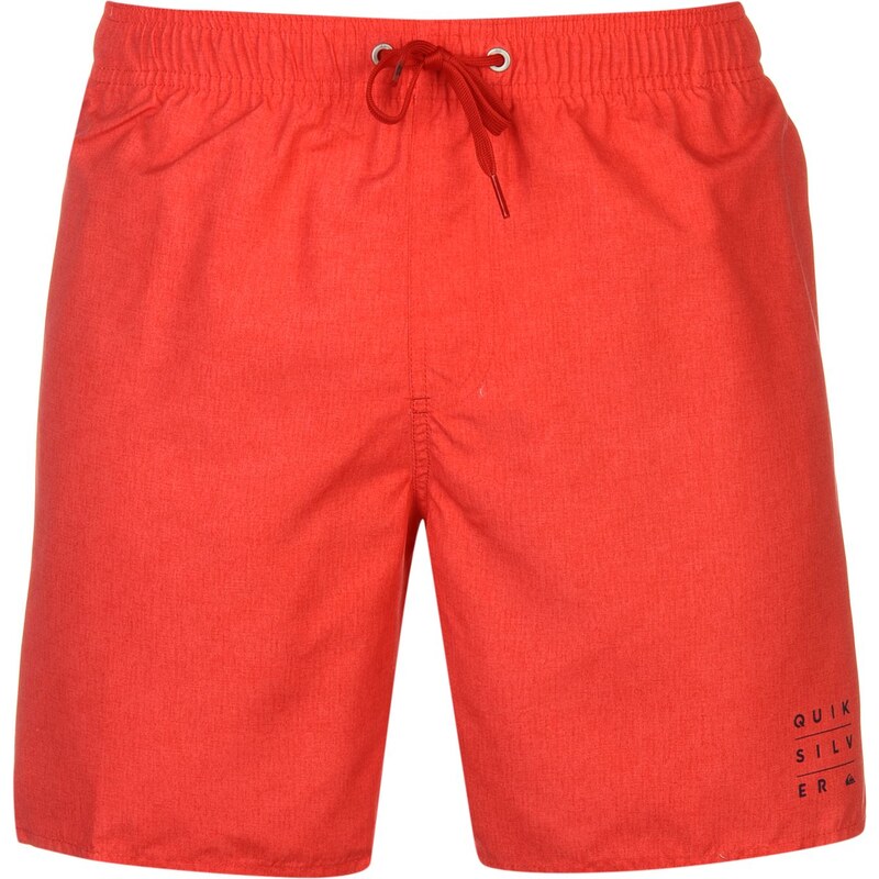 Quiksilver Fruit Swim Shorts Mens, mandarin red