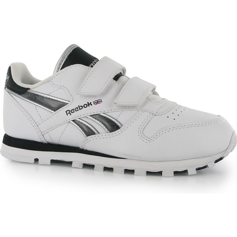 Reebok Classic CTM Tech 2V Childrens Trainers, wht/blk/silver