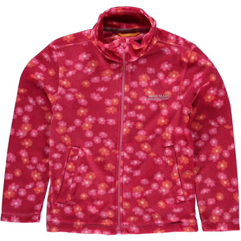 Regatta Tycoon Fleece Jacket Junior Girls, virtual pink
