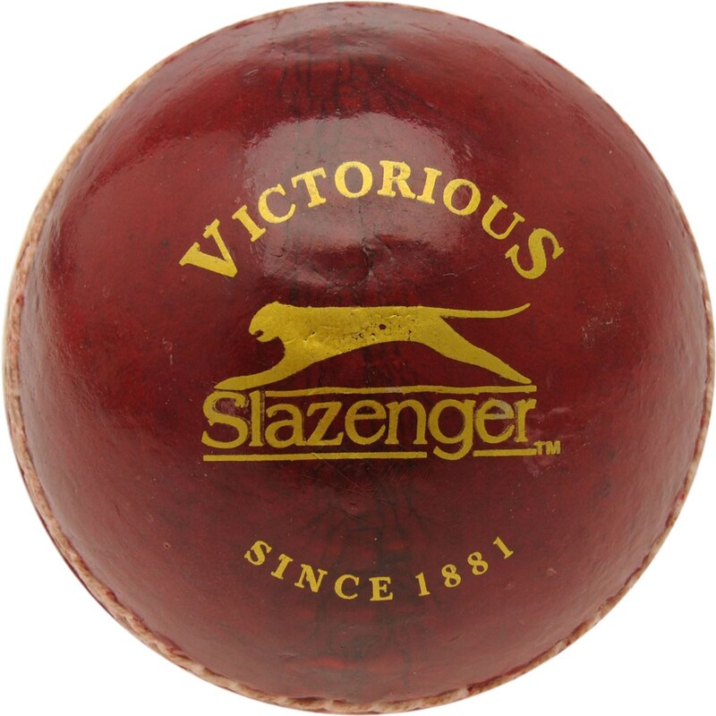Slazenger League Cricket Ball, red