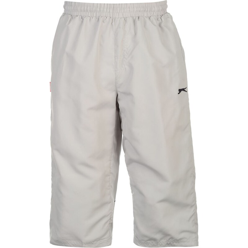 Sportovní tříčtvrťáky Slazenger Jogging Bottoms pán. stříbrná