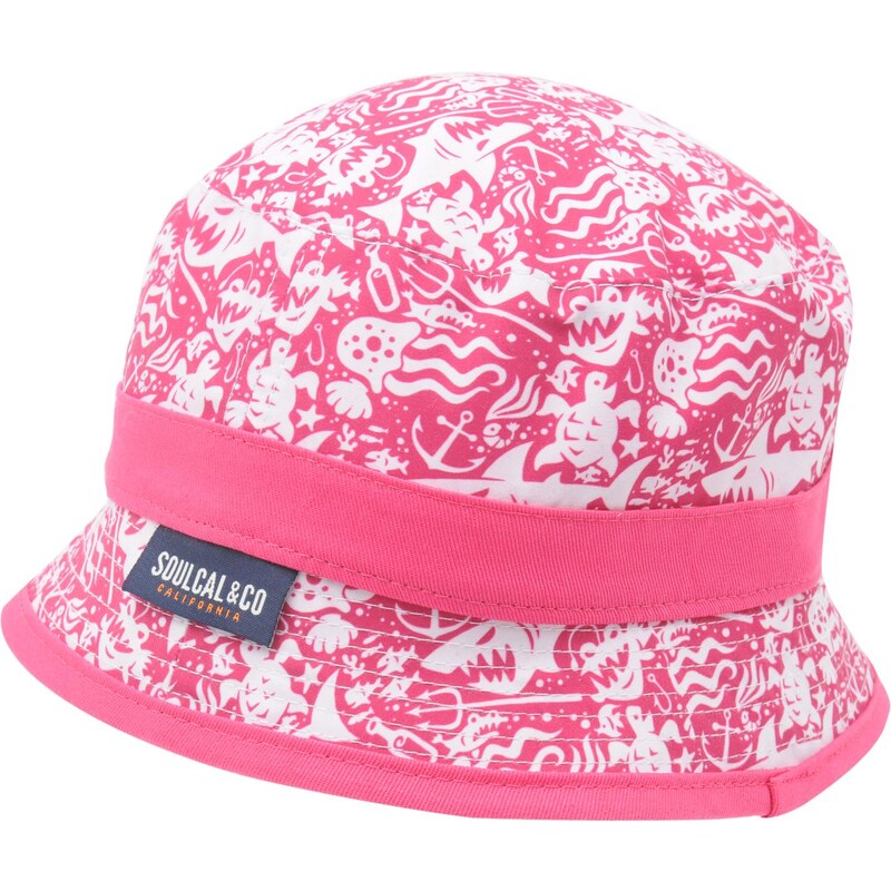 Soul Cal SoulCal Buggey Junior Bucket Hat, pink