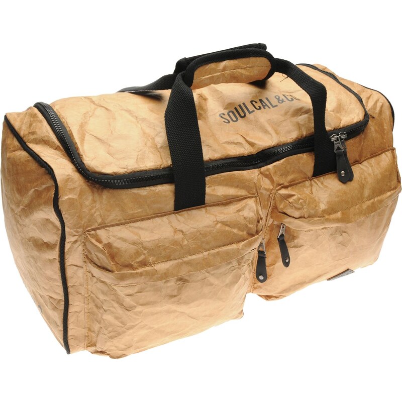 SoulCal Paper Holdall, brown